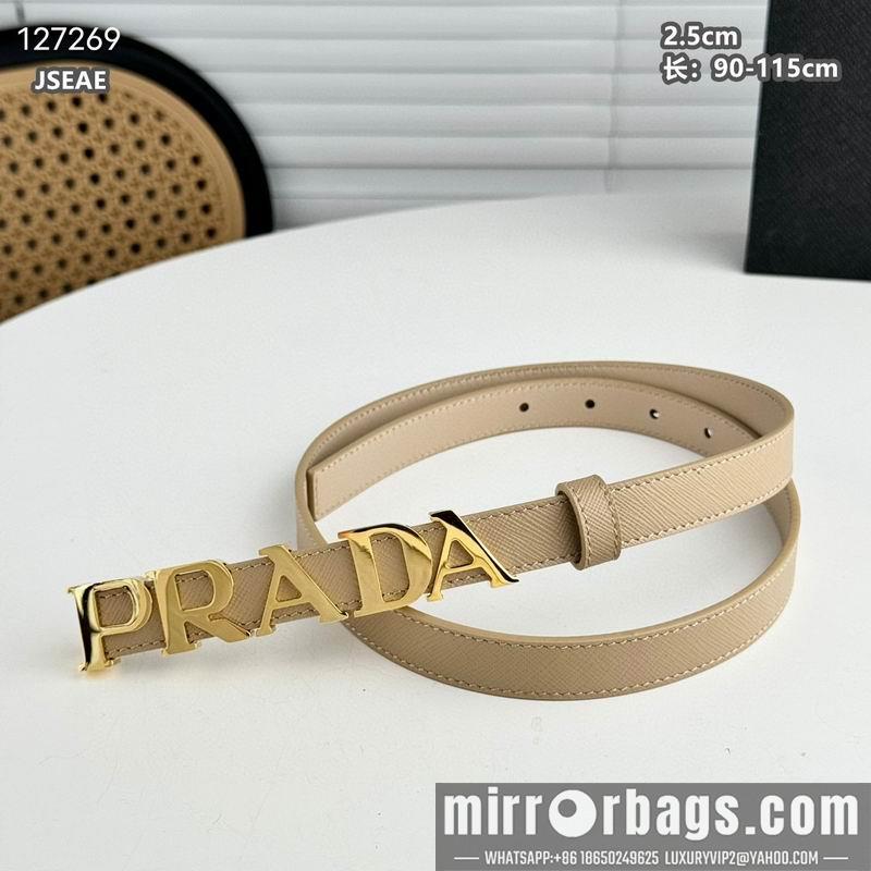 Prada belt 25mmX90-115cm 8L04