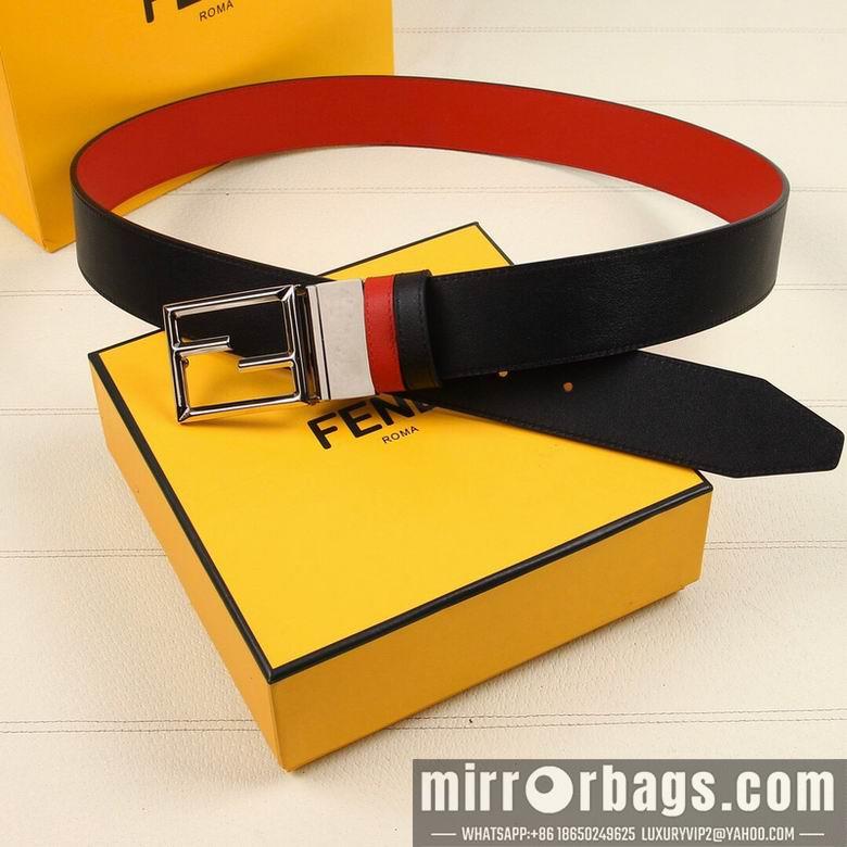 Fendi Belt 38mmX95-125cm 7D72