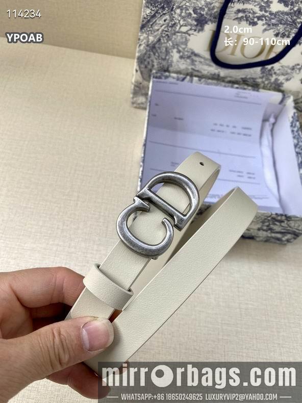 Dior Belt 20mmX90-110cm 8L03