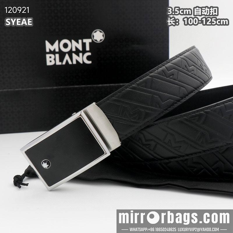 Montblanc belt 自动扣 35mmX100-125cm 8L072008