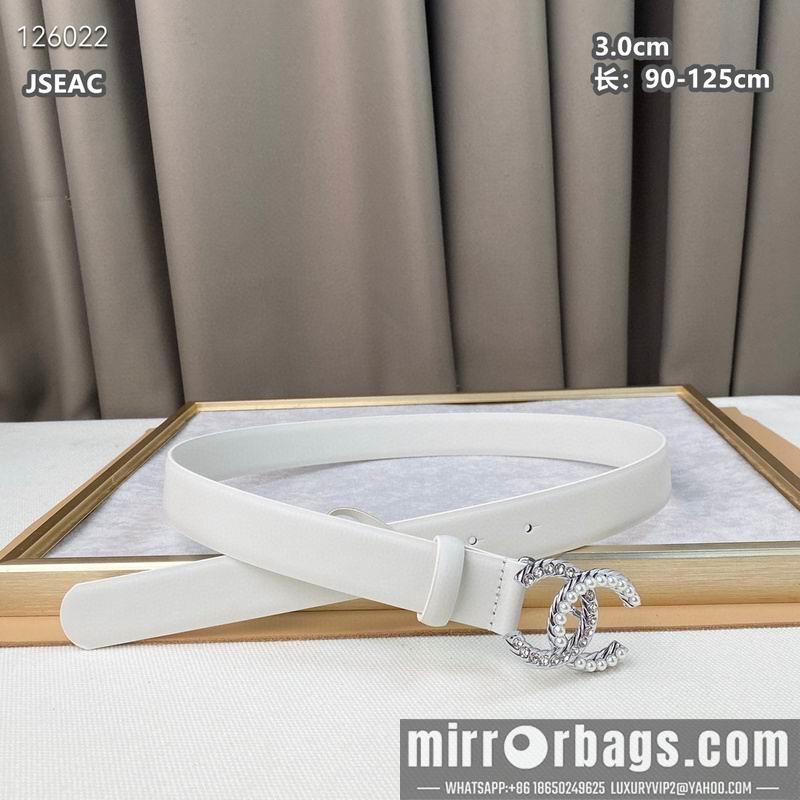 Chanel belt 30mmX90-125cm 8L16