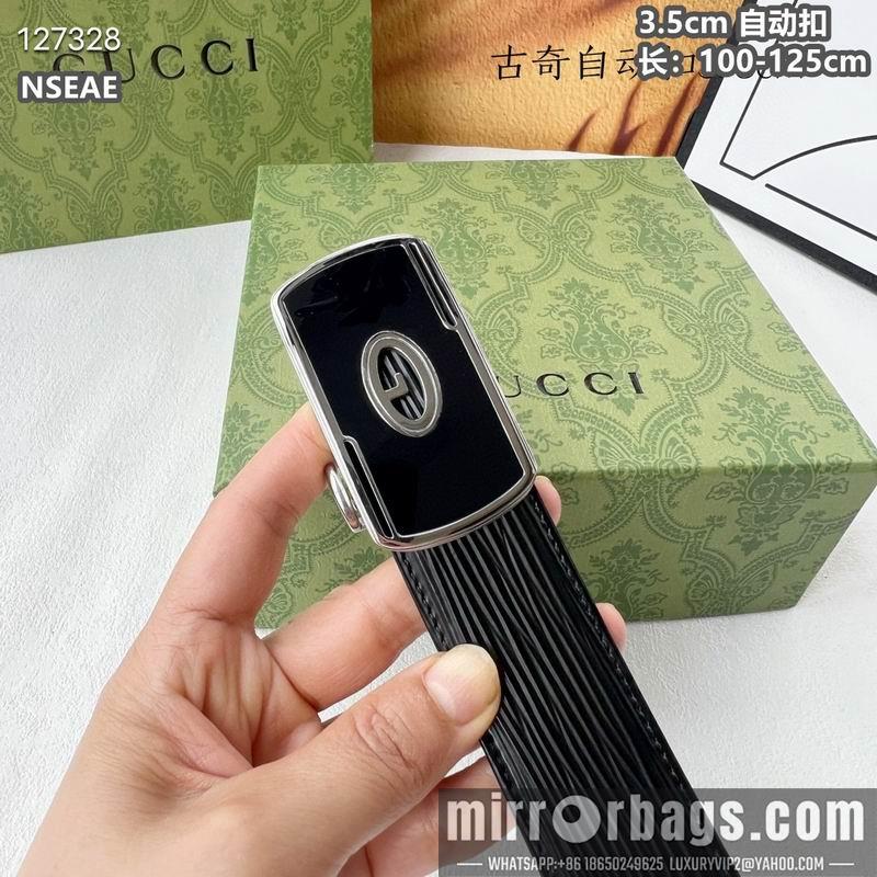 Gucci belt 35mmX100-125cm 8L77