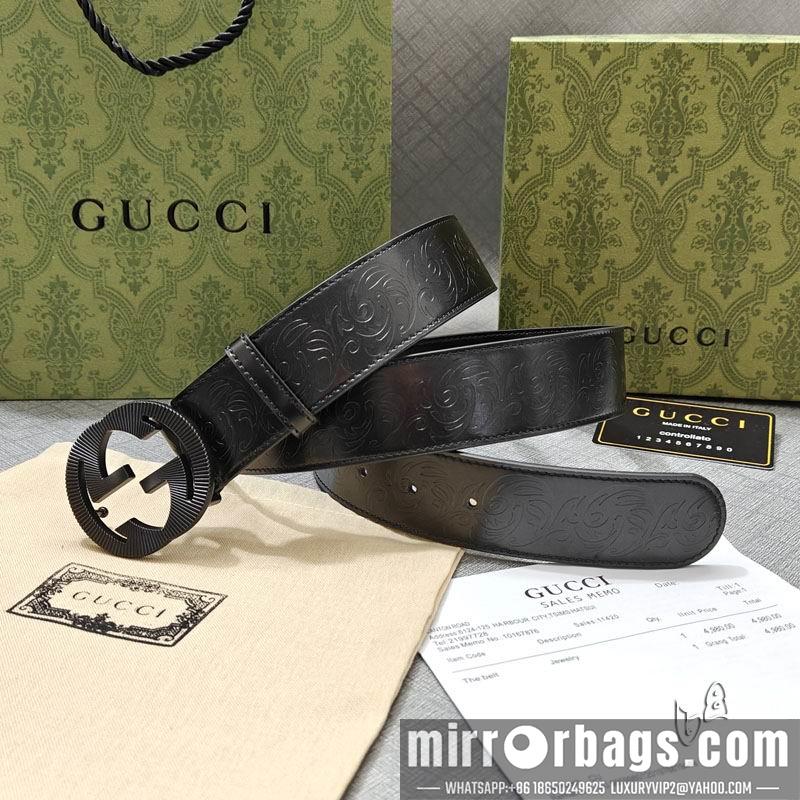 Gucci belt 38mmX90-125cm lb16