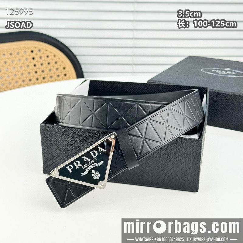 Prada belt 35mmX100-125cm 8L39