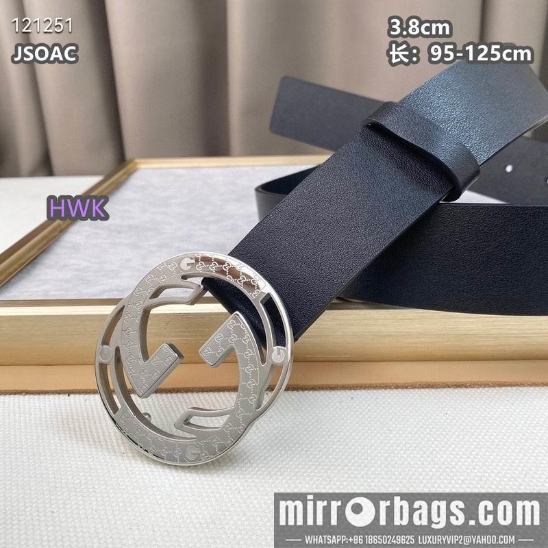 Gucci belt 38mmX95-125cm 8L15