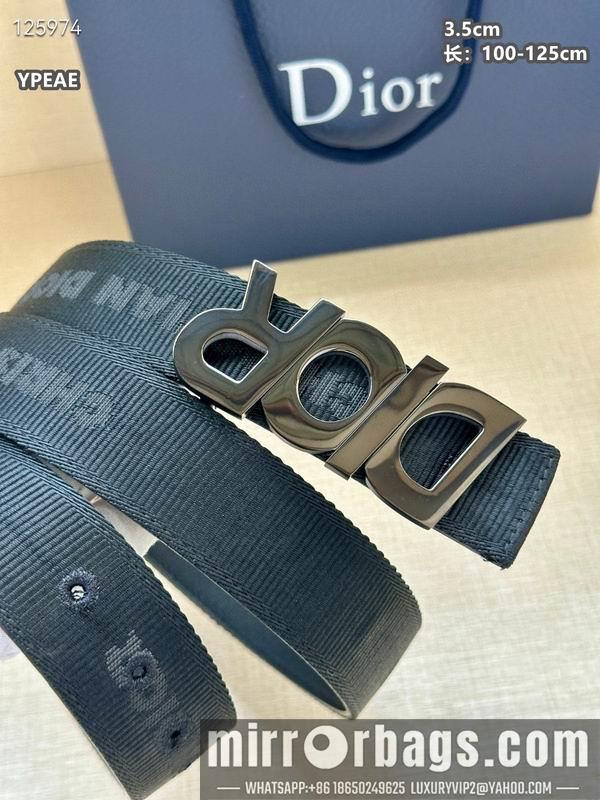 Dior belt 35mmX100-125cm 8L29