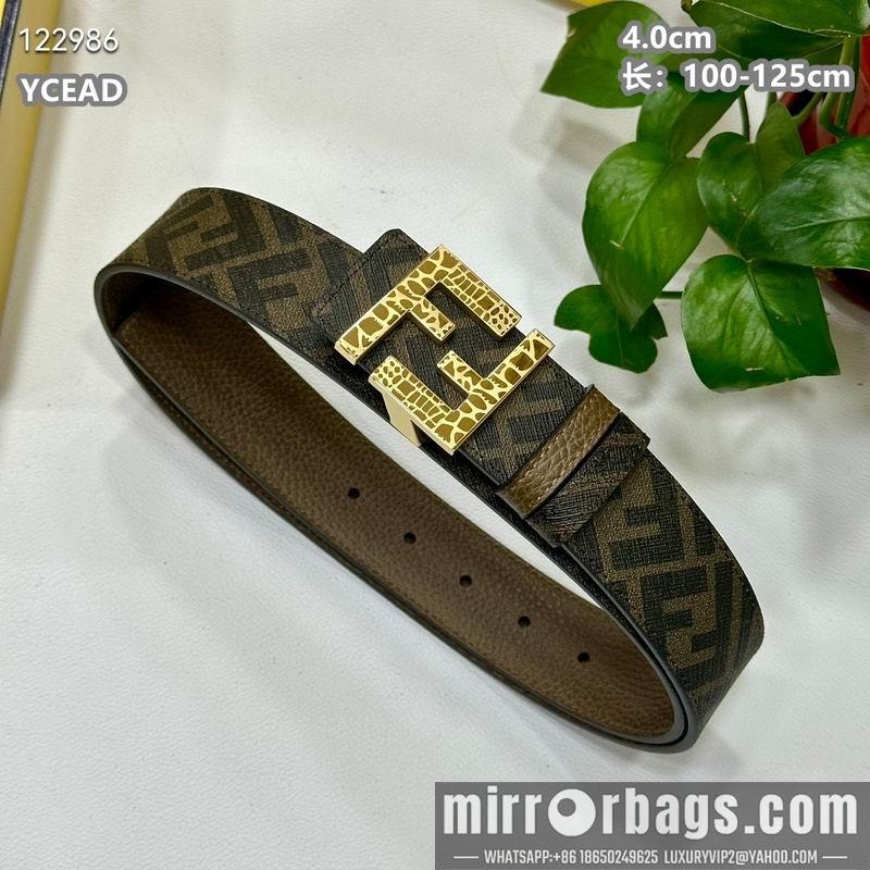 Fendi belt 40mmX100-125cm 8L85