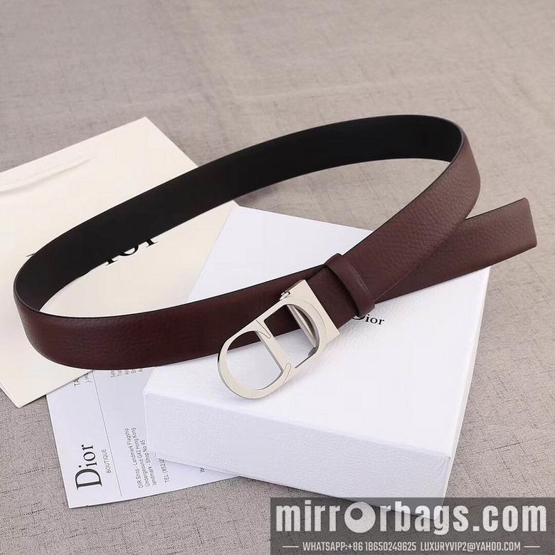 Dior Belt 34mmX95-125cm 7D21