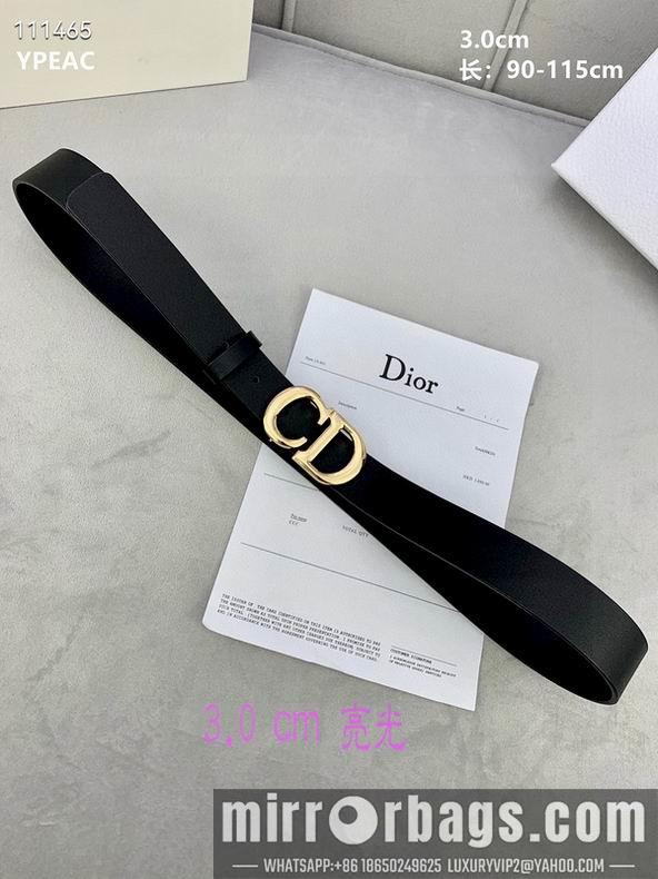 Dior Belt 30mmX90-115cm 8L07