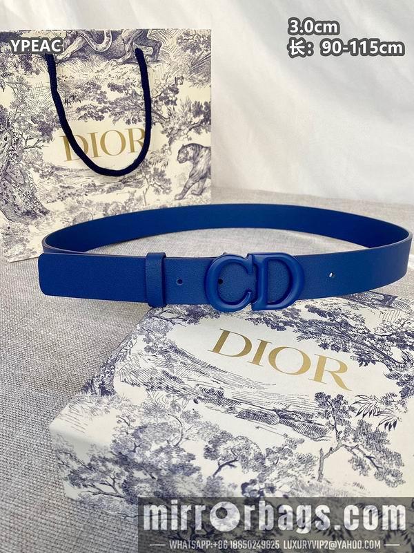 Dior belt 30mmX90-115cm 8L01