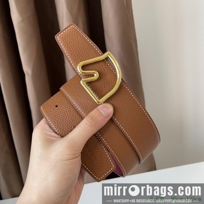 Hermes Belt 38mmX95-125cm 7D51
