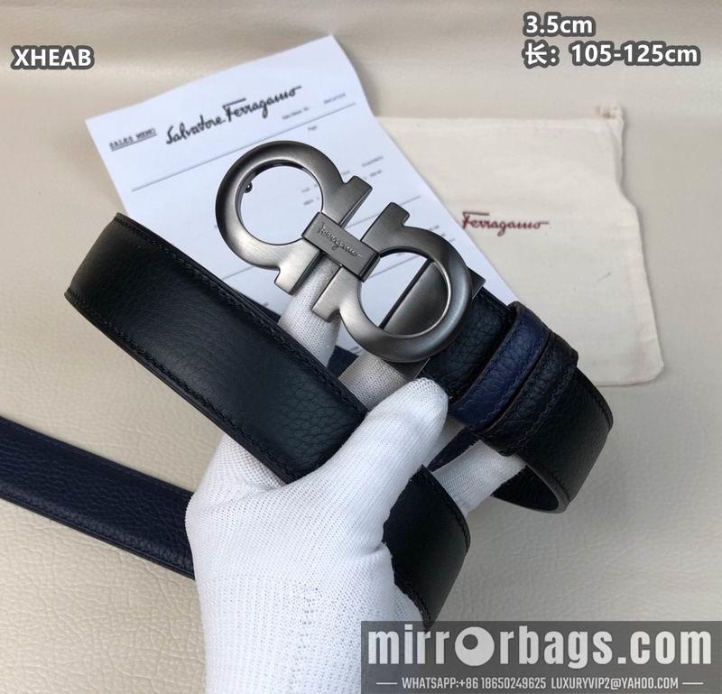 Ferragamo belt 35mmX105-125cm 8L126