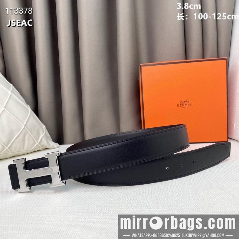 Hermes belt 38mmX100-125cm 8L082502