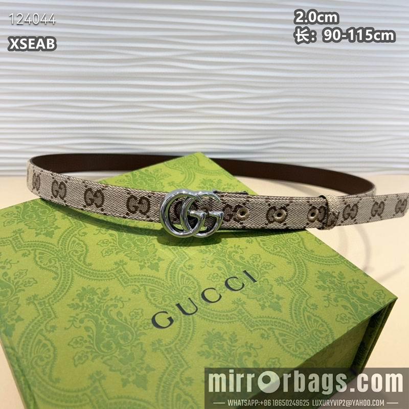 Gucci belt 20mmX90-115cm 8L21