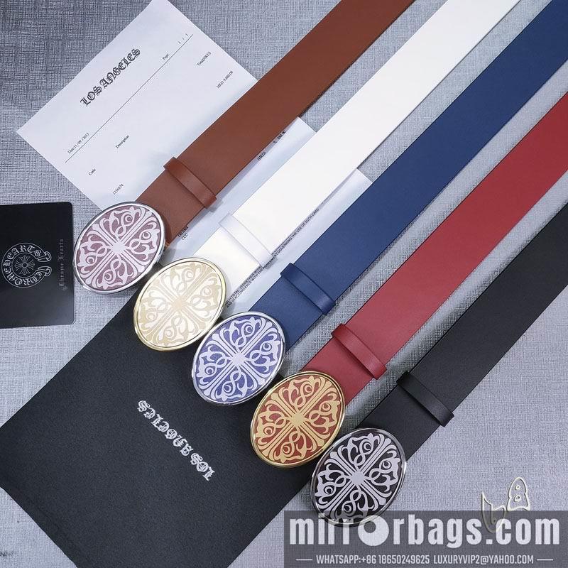 Chrome Hearts belt 38mmX80-125cm lb082002