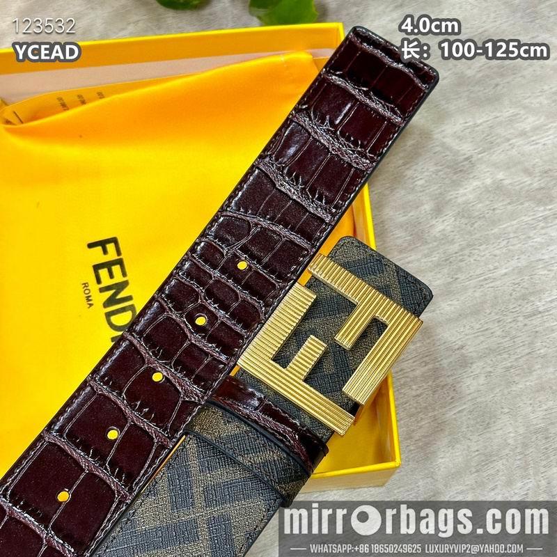 Fendi belt 40mmX100-125cm 8L53