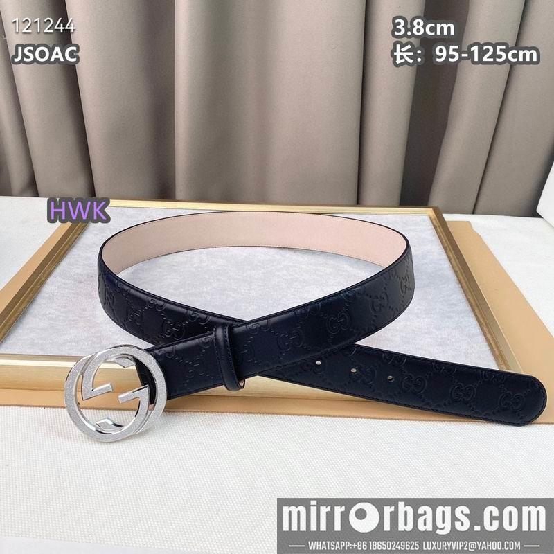 Gucci belt 38mmX95-125cm 8L18