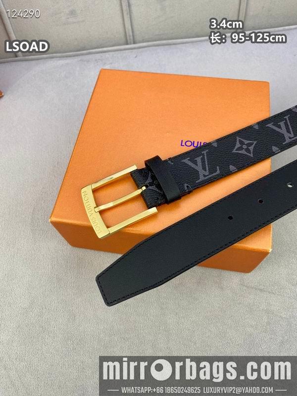 LV belt 34mmX95-125cm 8L23