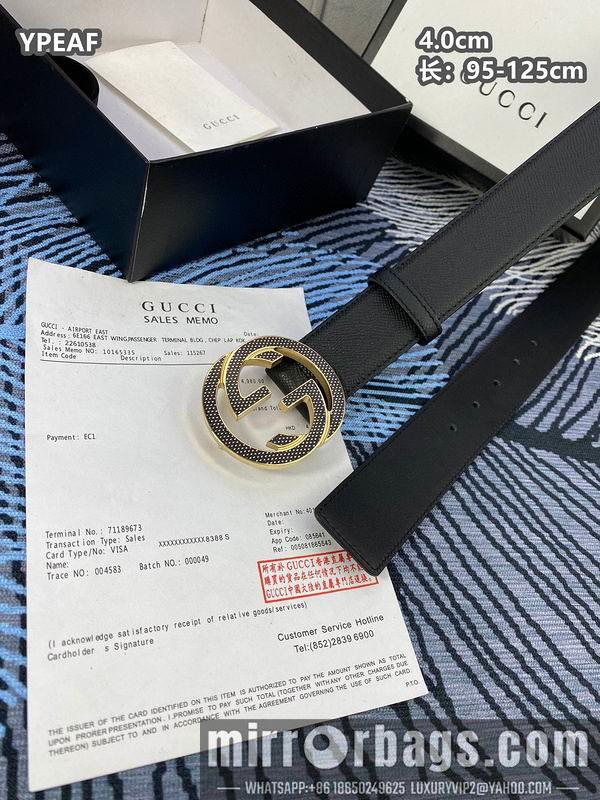Gucci belt 40mmX95-125cm 8L17