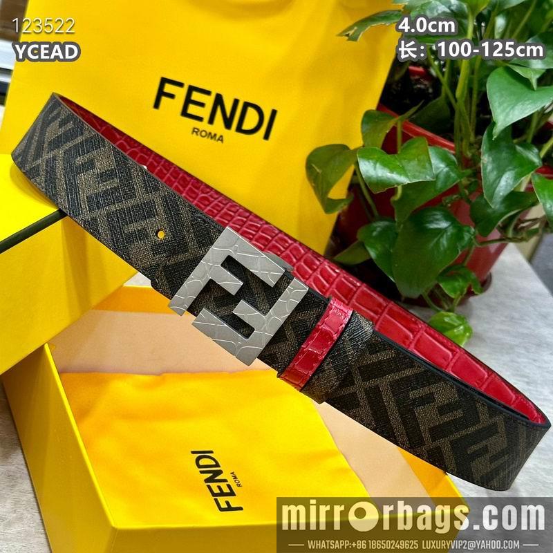 Fendi belt 40mmX100-125cm 8L56