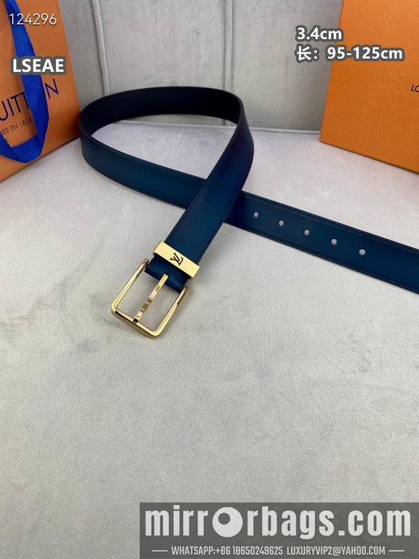 LV belt 34mmX95-125cm 8L27