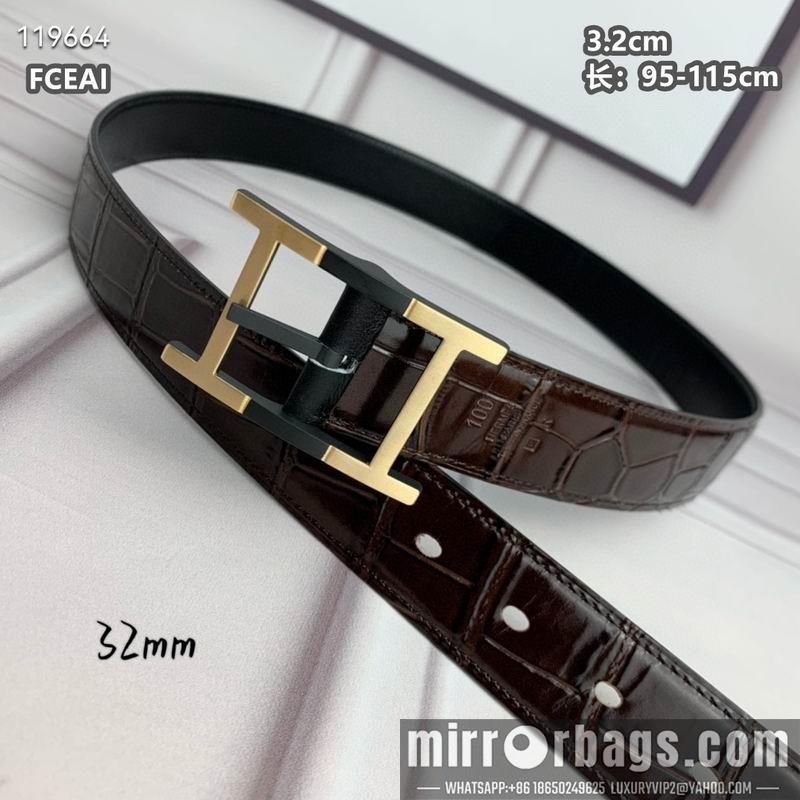 Hermes belt 32mmX95-115cm 8L040805