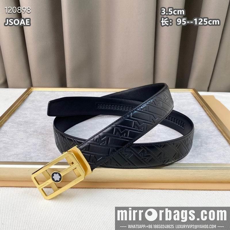 Montblanc belt 自动带 35mmX95-125cm 8L072004