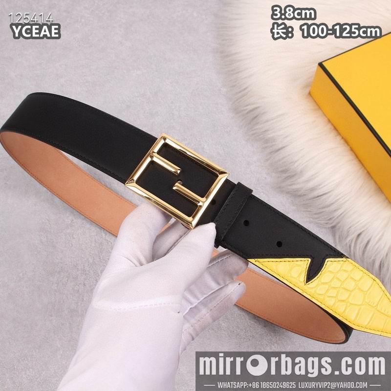 Fendi belt 38mmX100-125cm 8L20