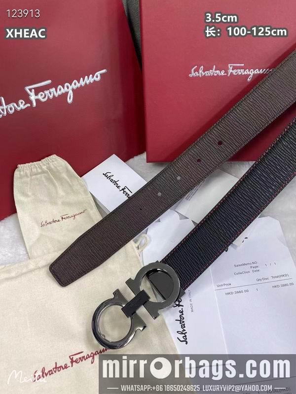 Ferragamo belt 35mmX100-125cm 8L54