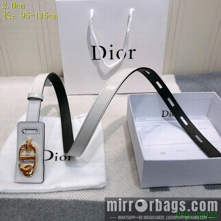 Dior Belt 20mmX95-115cm 8L16