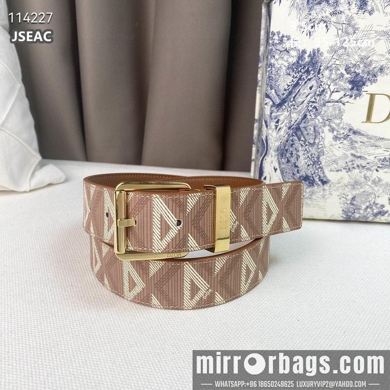 Dior Belt 35mm 95-125cm 8L13