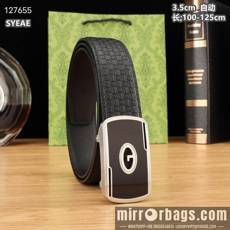 Gucci belt 35mmX100-125cm 8L99
