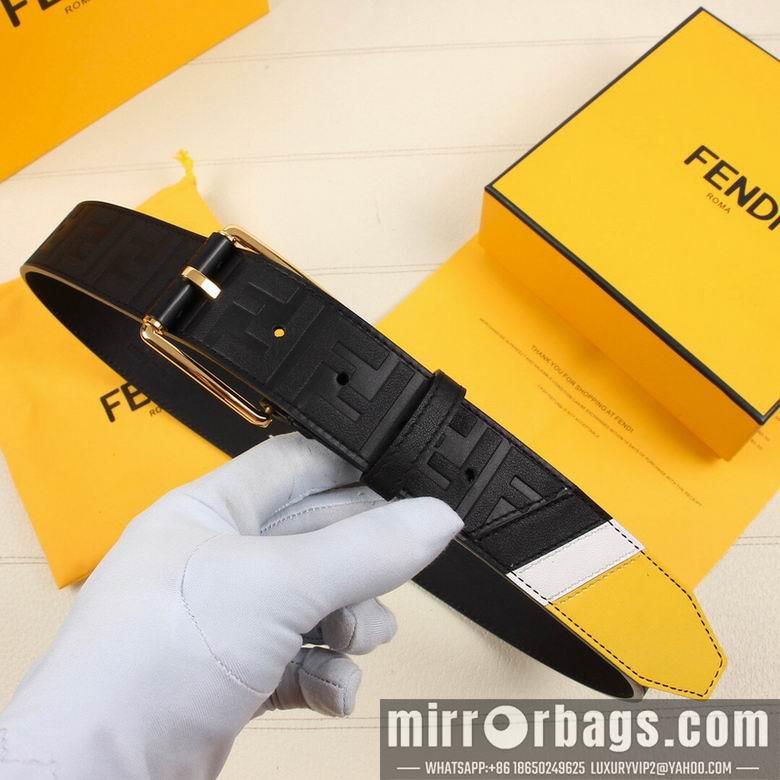 Fendi Belt 38mmX95-125cm 7D70