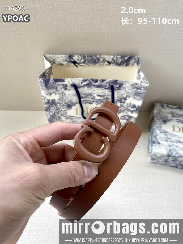 Dior Belt 20mmX95-110cm 8L17