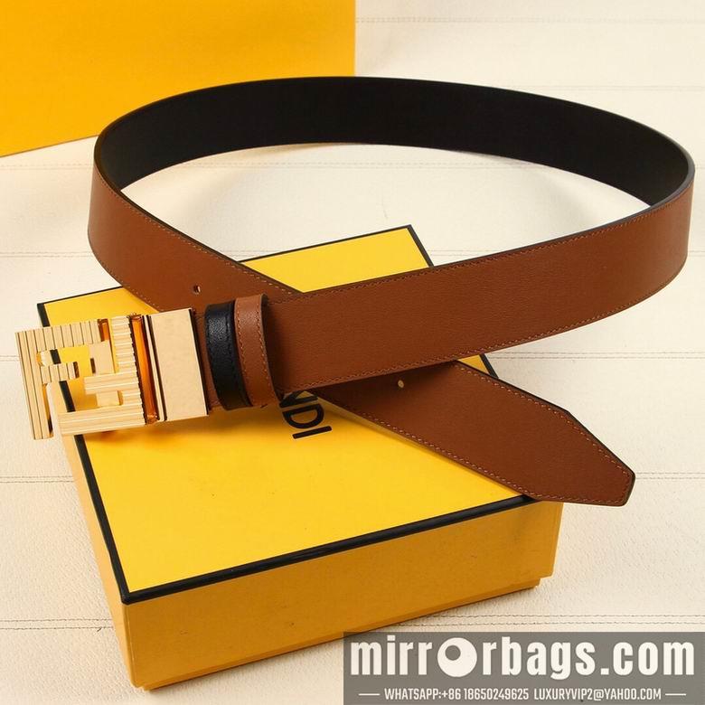Fendi Belt 38mmX95-125cm 7D71