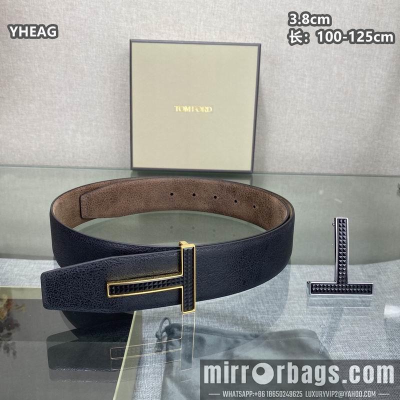 Tom Ford belt 38mmX100-125cm 8L97