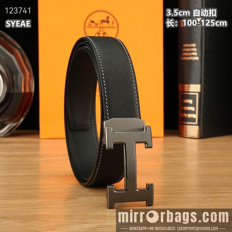 Hermes belt 35mmX100-125cm 8L33