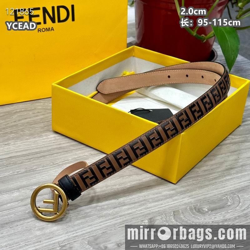 Fendi belt 20mmX95-115cm 8L20