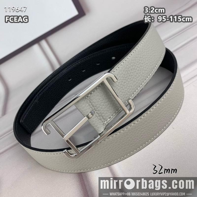 Hermes belt 32mmX95-115cm 8L040801