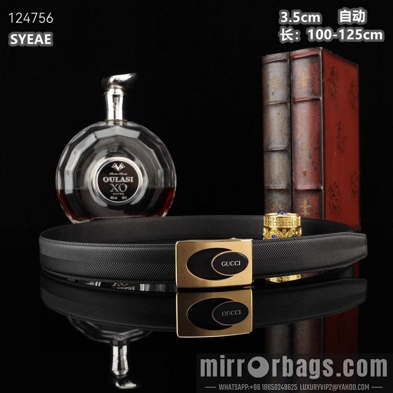 Gucci belt 35mmX100-125cm 8L22