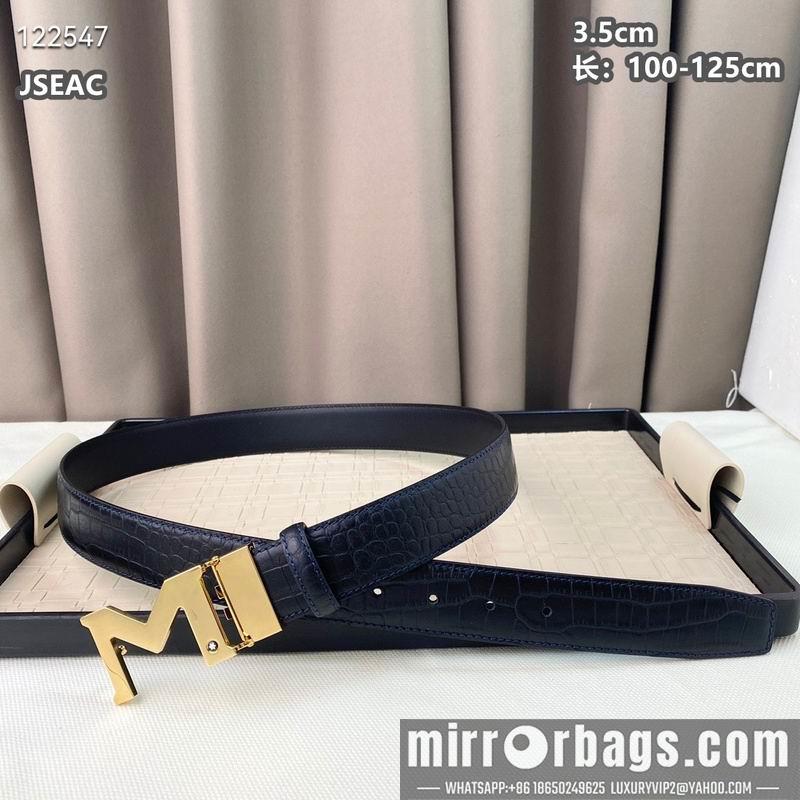 Montblanc belt 35mmX100-125cm 8L09
