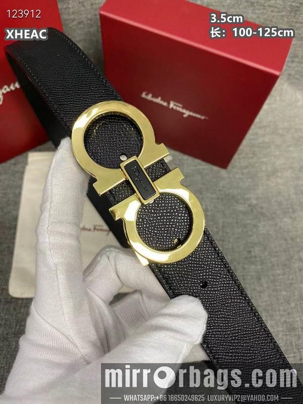 Ferragamo belt 35mmX100-125cm 8L55