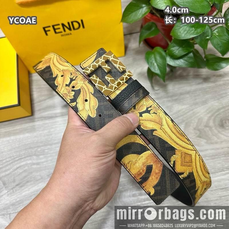 Fendi belt 40mmX100-125cm 8L149