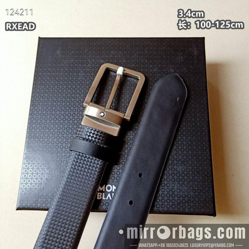 Montblanc belt 34mmX100-125cm 8L07