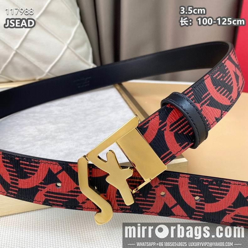 Ferragamo belt 35mmX100-125cm 8L08