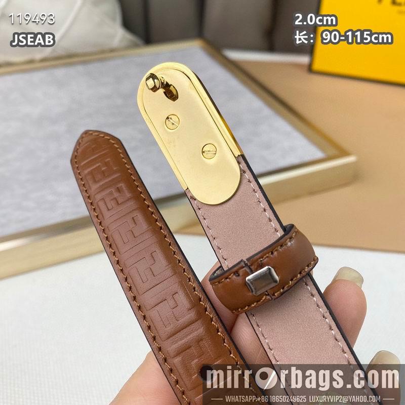 Fendi belt 20mmX90-115cm 8L040801