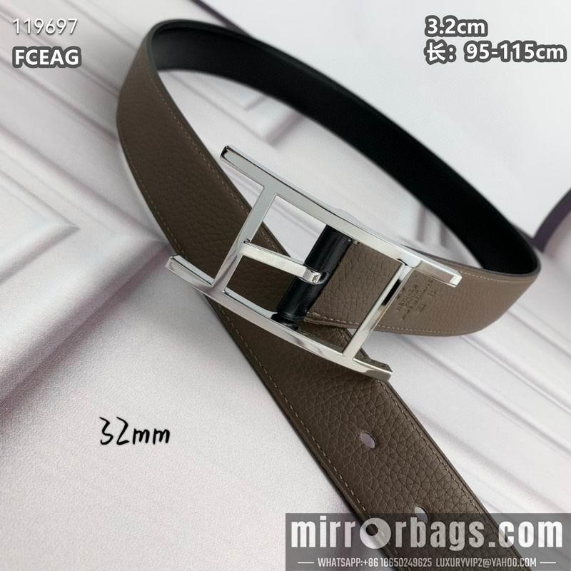 Hermes belt 32mmX95-115cm 8L040802