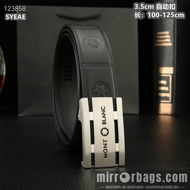 Montlanc belt 35mmX100-125cm 8L52