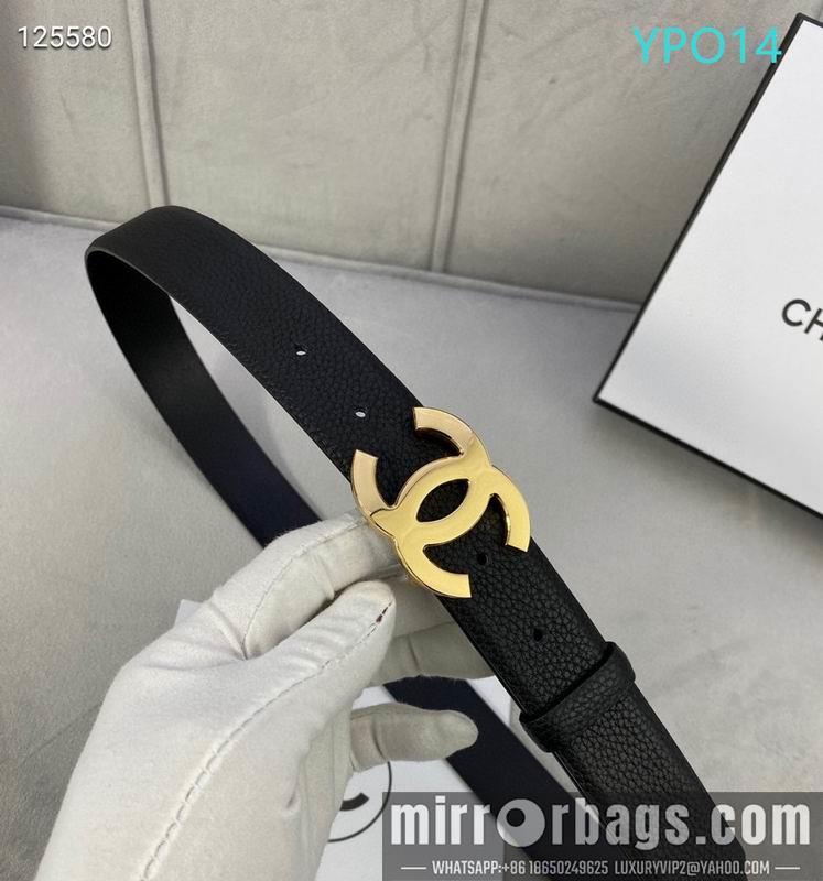 Chanel belt 30mmX95-125cm XH02