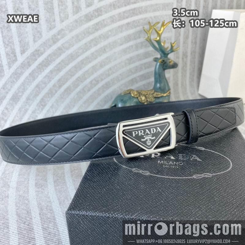 Prada belt 35mmX105-125cm 8L64